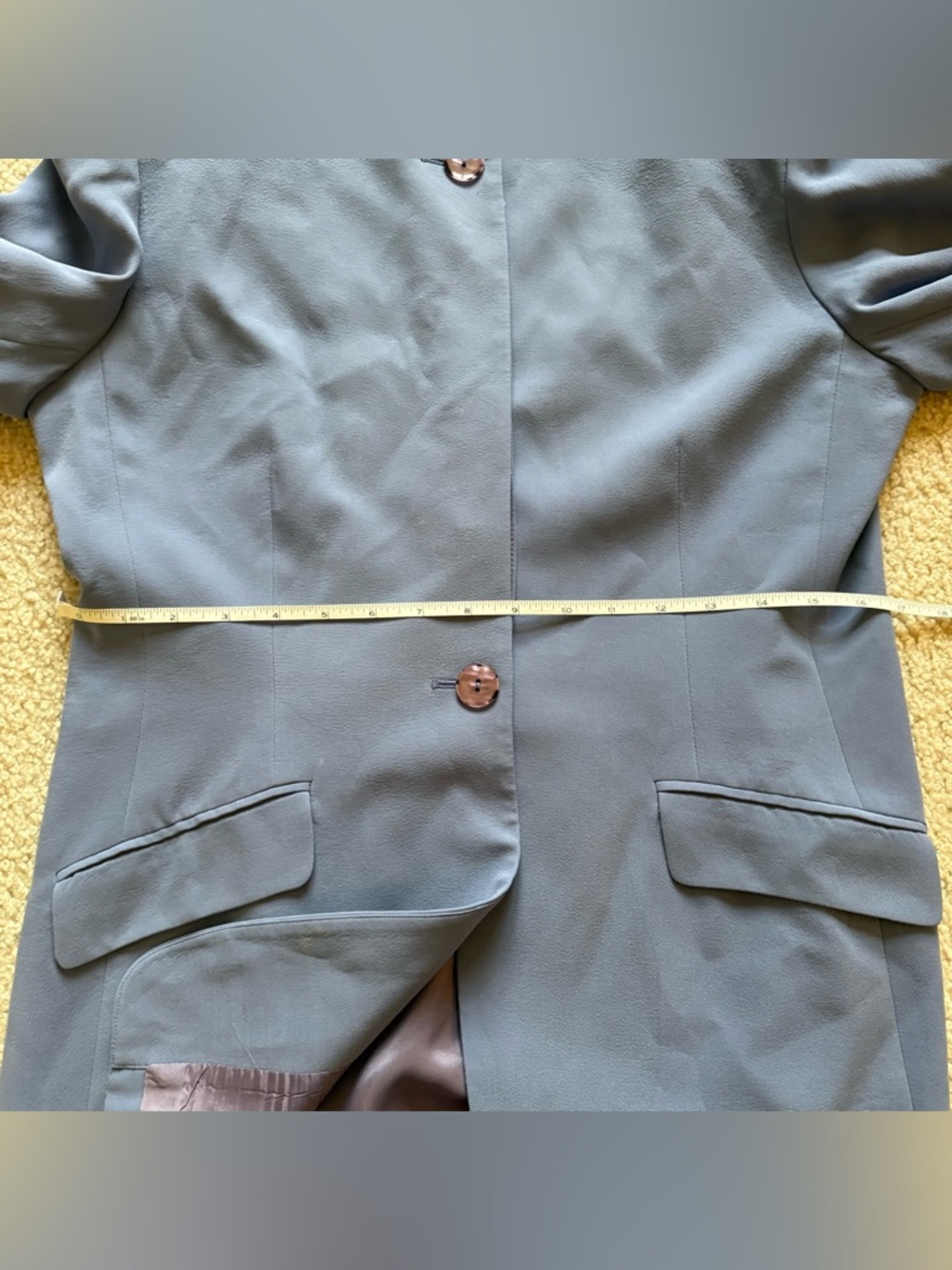Vintage Jones New York silk blazer - Picture 12 of 14